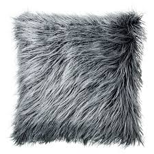 Hildali Cushion Cover Gray Faux Fur 20x20 Ikea Cushions Fluffy Cushions Cushion Cover