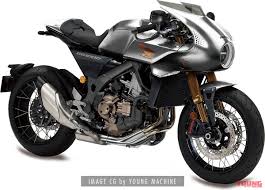 There's a good reason this cb cafe racer took so long. Honda Cb4 Interceptor Concept Based Cafe Racer Looks Promising