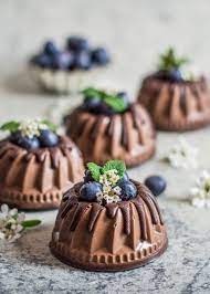 Topped with a shiny chocolate glaze, it's a chocolate lovers dream come true. Triple Chocolate Mini Bundt Cakes Rainbow In My Kitchen