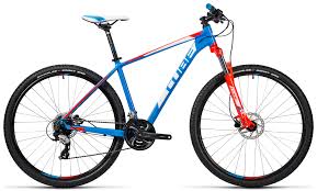 Read our review to find if you are considering a good mountain bike to help you get started, then the cube aim will prove to be. Cube Aim Pro Blue N Flashred 2016