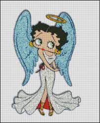 Alfabeto alphabet cross stitch ciop bimbi cip cindy patterns dale chip schemi croce punto disney gratis alfabeti migliori compartilhar embroidery. 24 Betty Boop Ideas Betty Boop Cross Stitch Patterns Stitch Patterns