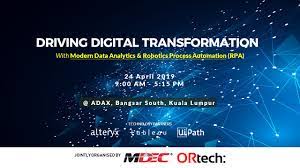Charter of the association of southeast asian nations. Driving Digital Transformation With Modern Data Analytics Robotics Process Automation Rpa 24 Apr 2019