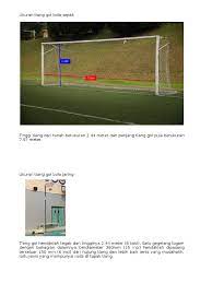 Dulu dikenali sebagai bola keranjang perempuan. Ukuran Tiang Gol Bola Jaring