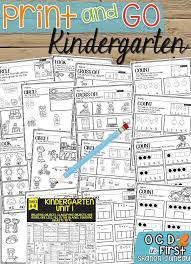 Math worksheets and online activities. Print And Go Math Sheets For Kindergarten Kindergarten Math Worksheets Go Math 1st Grade Activities