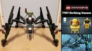 Lego® lego exo force sets are a great childrens toy. Lego Exo Force 7707 Striking Venom Youtube