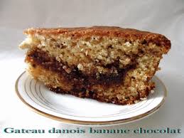 Gateau Gaga Love Cakes Gateau Danois Banane Chocolat Banane Chocolat Gateau Danois Gateau