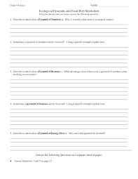 To understand how plants and animals interact, scientists make diagrams called food chains. Ecology Food Chain Worksheet Printable Worksheets And Activities For Teachers Parents Tutors And Homeschool Families