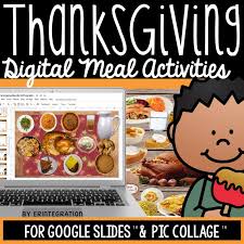 Thanksgiving crafts vintage holiday vintage fall thanksgiving graphics thanksgiving stuffing. Digital Activities For Thanksgiving On Google Slides Create A Virtual Meal