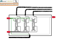 How the switche work and the path electricity takes through to provide some safety we run a ground wire from the incoming supply and connect this into a wire connector in switch box 1.then we run a. I Have A 3 Switch Box That Has 3 Dimmers That I Want To Change Over To Standard Switches As A True Novice I Did Not