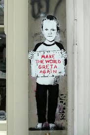Make The World Greta Again Climate Change Street Art Utopia Street Art Utopia Street Art Public Art