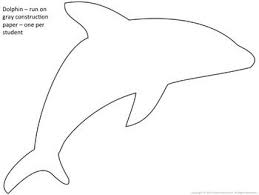 Dolphin Craft Dolphin Craft Dolphins Stencils Printables Templates