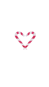 Candy Cane Christmas Heart Watercolor Phone Wallpaper Wallpaper Iphone Christmas Cellphone Wallpaper Christmas Candy Cane