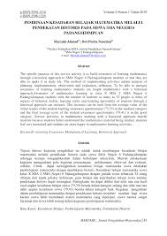 Pada artikel sebelumnya tentang pengertian dan contoh warga negara, kewarganegaraan, dan pewarganegaraan sudah kita singgung tentang kewarganegaraan. Pdf Pembinaan Kesadaran Belajar Matematika Melalui Pendekatan Historis Pada Siswa Sma Negeri 6 Padangsidimpuan