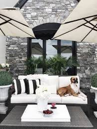 How To Create The Ultimate Outdoor Space Jillian Harris White Patio Furniture Black Patio Furniture Outdoor Patio Decor