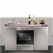 Pantrykuche Edelstahl 150 Cm Breit Mit Backofen Mit Bildern Minikuche Kuche Backofen