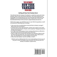 Read on for some hilarious trivia questions that will make your brain and your funny bone work overtime. Buy The Ultimate New York Yankees Trivia Book A Collection Of Amazing Trivia Quizzes And Fun Facts For Die Hard Yankees Fans Paperback August 20 2020 Online In Nigeria 1953563023