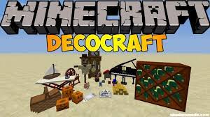 Is a new tool that can be crafted by using the decobench as one of its crafting recipe ingredients. Decocraft Mod 1 12 2 1 6 2 How To Download Installation Guide