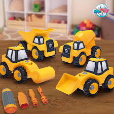 This cute little DIY Truck Assemble Educational toys let your child build their trucks. They can mix and match while assembling and is a great value for money toy. A must-have addition