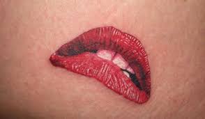 40 Breathtaking Lip Tattoos Slodive Kiss Lip Tattoos Neck Tattoo Lip Tattoos