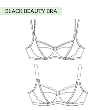 This post contains a list of 25 soft bra patterns to get you started in bra making. Black Beauty Bra Pdf Sewing Pattern Emerald Erin