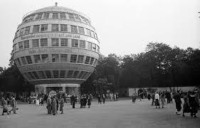 Peter Birkenholz Building Model For A Ball Shaped House 1928 1 100 Cast Architekturmuseum Tu Munchen The Kugelhaus 1936 Building Dresden Imperial Gardens