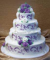 Dessert Works Bakery July 2010 Chocolate Wedding Cake Purple Wedding Cakes Cake