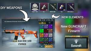 Get Free Gun Skins New Guncraft Firearm Option Diy Do It Yourself In Pubg Mobile Pubg Mobile Youtube