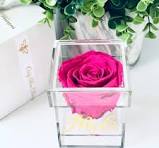 Personalized Acrylic Rose Box -Single Long Rose Rose – Orly ...