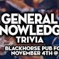 Fort McMurray: Blackhorse Pub - General Knowledge event image