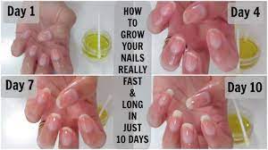 You will know that the treatment is working and the infection is clearing up when you see growth of a new, healthy nail from the base of the nail bed. Start Growing Long Strong Nails Naturally In 10 Days