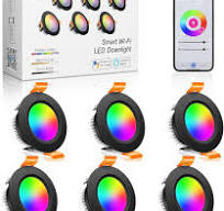 inShareplus 2 Inch Smart Recessed Lighting, 6 Pack WiFi ...