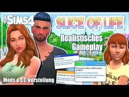 This mod adds physical changes to sims based on mood, new buffs, Slice Of Life Deutsch Fur Realistisches Gameplay Mods Cc Die Sims 4 Youtube