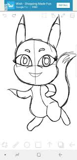 You can now print this beautiful miraculous rena rouges coloring page or color online for free. Trixx Rena Rouge Kwami Miraculous Amino