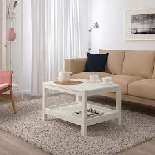 havsta طاولة قهوة أبيض 75x60 سم ikea