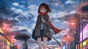 We've gathered more than 5 million images uploaded by our users. Anime Girl Rain Umbrella Wind Anime Girl Anime Rain Umbrella Artist Artwork Hd Wallpaper Peakpx
