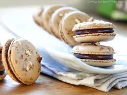 Macarons Chocolat Au Lait Noisette Recipe French Desserts Recipes Chocolate Milk