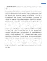 How to write a reflective paper? Self Reflection About Family And Life Experiences