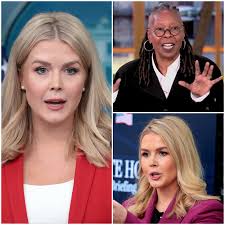 Sit Down, Outdated Barbie!” — Karoline Mocked Whoopi Goldberg on Live TV,  but What Happened Just 7 Seconds Later Left the Entire Studio Speechless,  as Whoopi's Icy, Devastating One-Liner Silenced the Room