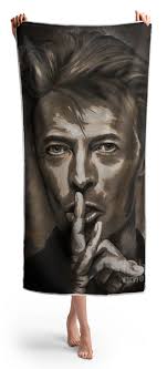 David Bath Towel by Andrzej Szczerski