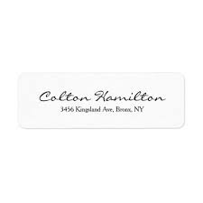 Black And White Label Elegant Script Handwriting Modern Black White Label Business Supplies Rightimpression Impression Unique Business Cards Business Essentials White Label