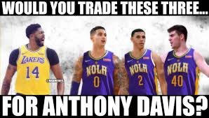 Kobe bryant's face says it all. Nba Memes On Twitter Is An Anthony Davis For Kyle Kuzma Lonzo Ball Ivica Zubac Trade Good For The Lakers And Pelicans
