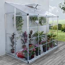 Nature 4 Ft W X 8 Ft D Lean To Greenhouse Lean To Greenhouse Polycarbonate Greenhouse Small Greenhouse