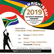Human rights day in south africa. Https Www Gov Za Humanrightsday2019