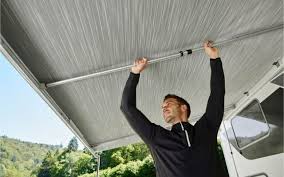 All weather tex 1.7 (100% polyester). Thule Spannstange Universal G2 Markise Lange 250cm Wohnwagen Wandmontage Silber Ebay