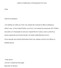 The letter is required by an employee if (s)he want to acquire a new job, visa process for residency or read some sample letters to get an idea of what to write if this is your first time to write a for instance, an employer won't consider a recommendation letter that comes from your brother even. 30 Proof Of Employment Letter Samples Examples How To Write