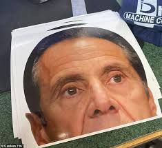 Send a sticker in ios imessage or as a text message on android and in your video chats from these river cuomo stickers. New York Printer Gets Hundreds Of Requests For Hilarious Cuomo Sticker Daily Mail Online