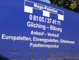 Starten wir bei der organisation. Mago Paletten Palettenhandel