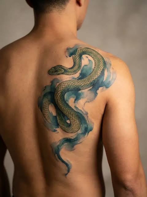 21 Japanese Watercolor Tattoos with Soft Brush Effects