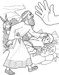Dibujo A Tinta China Plumilla Y Pincel Bible Coloring Pages Bible Coloring Sunday School Coloring Pages