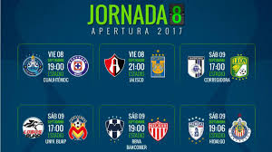Sitio oficial de liga mx del fútbol mexicano, con partidos, clubes, resultados y estadística en línea, directo desde el estadio. Fechas Y Horarios De La Jornada 8 Del Apertura 2017 De La Liga Mx As Mexico